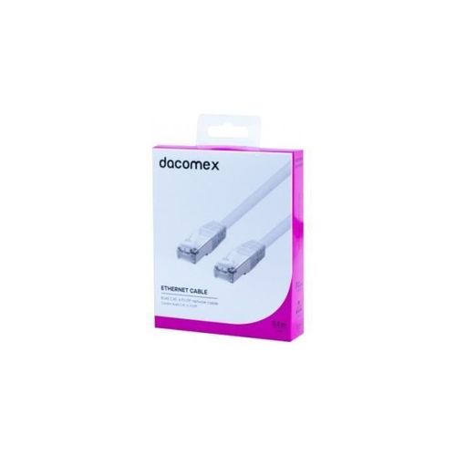 DACOMEX Cordon RJ45 F/UTP CAT. 6 blanc - 0,5 m