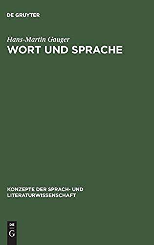 Wort Und Sprache