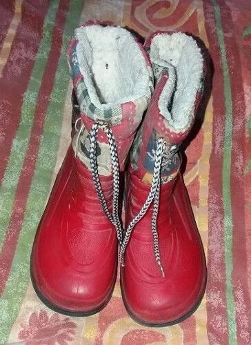 Bottes Rouges G&g Taille 25