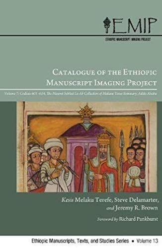 Catalogue Of The Ethiopic Manuscript Imaging Project