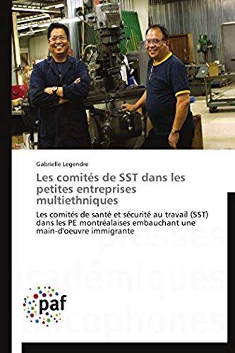 Les Comités De Sst Dans Les Petites Entreprises Multiethniques