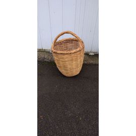 panier en osier grand modele