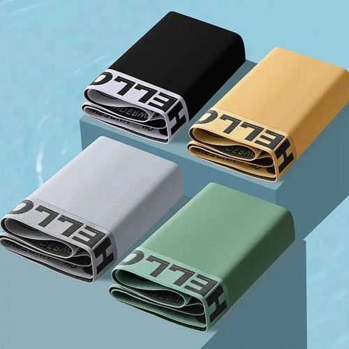 Sous-Vêtements Pour Hommes Boxeurs Glace Soie Homme Culottes Boxer Graphène Hommes Caleçons Respirant Confortable Calzoncillos Para Hombres L-6xl.Hala.4xl 75-85kg