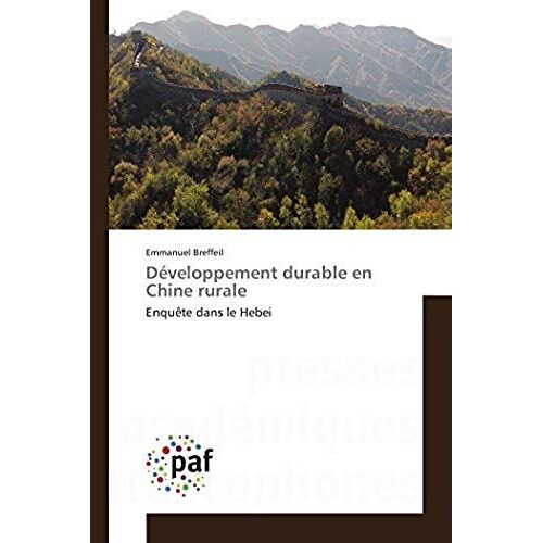 Développement Durable En Chine Rurale