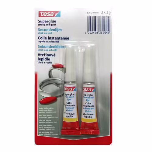 Tesa Colle Instantanee X 2 Tubes 4042448359049 Reparer Bricolage Couture Art Scrapbooking Auto Moto Glue Adhesif Comasound Kartel Csk Online