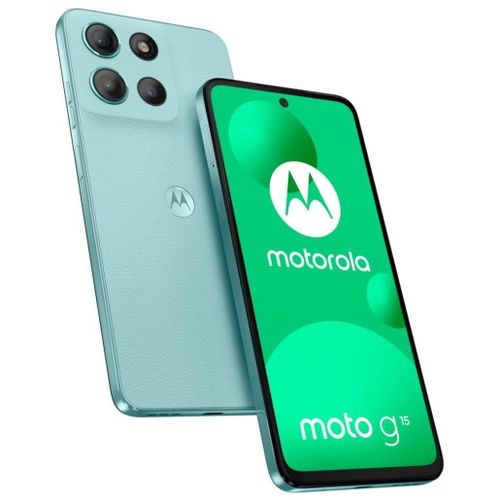 SMARTPHONE MOTOROLA MOTO G15 6,72" DOUBLE SIM 128 GO BLEU GLACIER