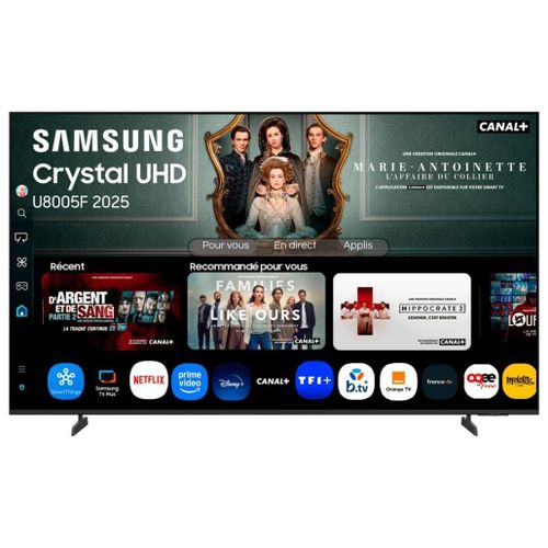 TV LED Samsung Crystal TU75U8005F 190 cm 4K UHD 2025