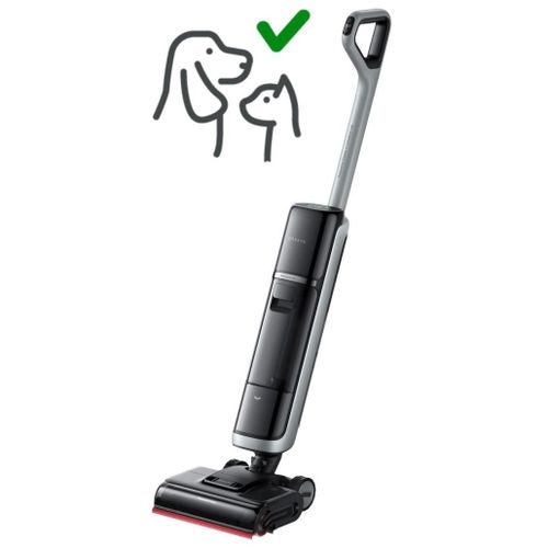 DREAME H15 Pro Heat Aspirateur Laveur, Nettoyage des sols à 85 °C, bras robotisé IA GapFree, capteur RVB intelligent, 22 kPa, 0 nuds, lavage brosse à 100°C, séchage en 5 min à 90°C,contrôle par appli