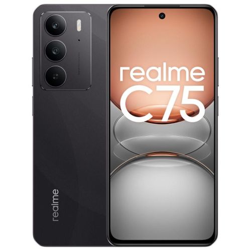 realme C75 17,1 cm (6.72") Double SIM Android 14 4G USB Type-C 8 Go 256 Go 5828 mAh Noir