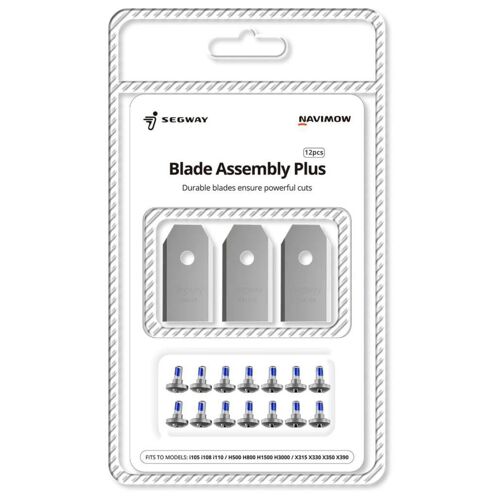 Lames de rechange (12 pièces) pour tondeuse Navimow i105E, i108E, H500E-VF, H800E-VF, H1500E-VF, H3000E-VF