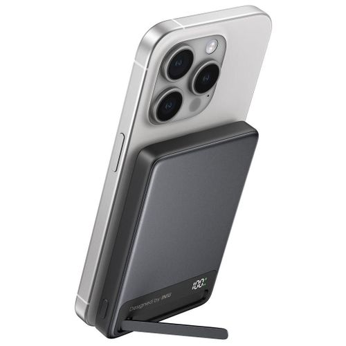 Batterie Externe Magsafe Sans Fil Magnétique 10000mah 2 Ports Usb-C Iniu Noir