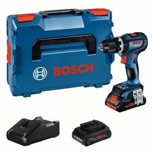 Perceuse visseuse à percussion sans fil - GSB 18V-90C 4AH BOSCH