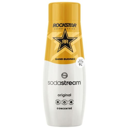 Sodastream Sirop Rockstar Énergie Zéro 440ml