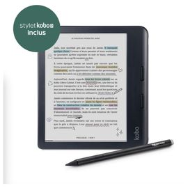 KOBO EBOOK-READER EBOOKREADER LIBRA COLOUR BLACK SCHWARZ BUNDLE INCL STYLUS 2 (N428-KU-BK-K-BU) (N428KUBKKBU)