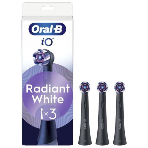 Brossette dentaire Oral B iO Radiant White Noire X3