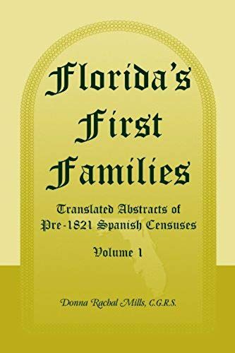 Florida's First Families