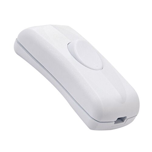 Interrupteur pour Câble Souple 2A 250V Blanc