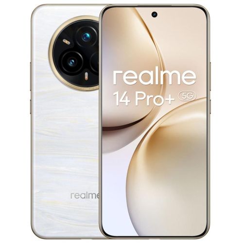 Realme 14 Pro+ 5G Dual-SIM 512 Go Blanc Perle