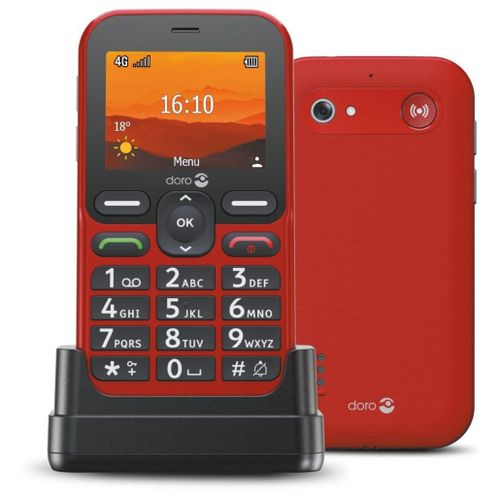Téléphone mobile Doro Leva L10 Rouge
