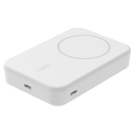Banque D'alimentation Sans Fil - Belkin - Belkin Boostcharge Pro - Banque D'alimentation Sans Fil - Magnétique Avec Qi2 - 8000 Mah