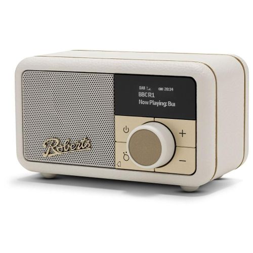 Roberts Revival Petite 2 Radio portable Bluetooth DAB+ et FM Crème