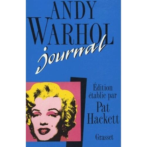 Journal Andy Warhol-Pat Hackett-Grasset