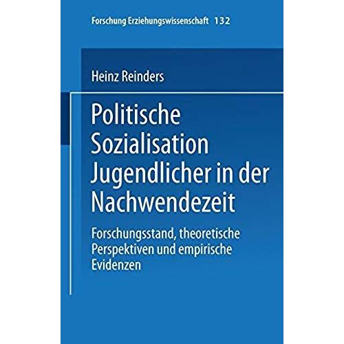Politische Sozialisation Jugendlicher In Der Nachwendezeit