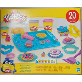 Play Doh - Coffret Pâtissier - 6 Pots De Pate À Modeler Et Accessoires