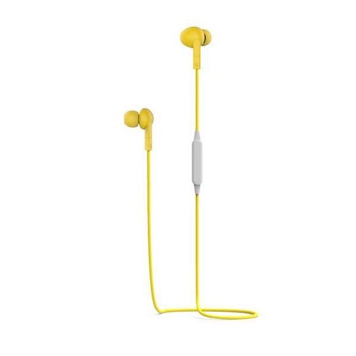 Pantone PT-WE001Y casque Casques Sans fil Ecouteurs Appels/Musique Bluetooth Jaune