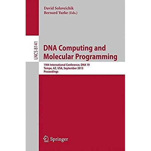 Dna Computing And Molecular Programming