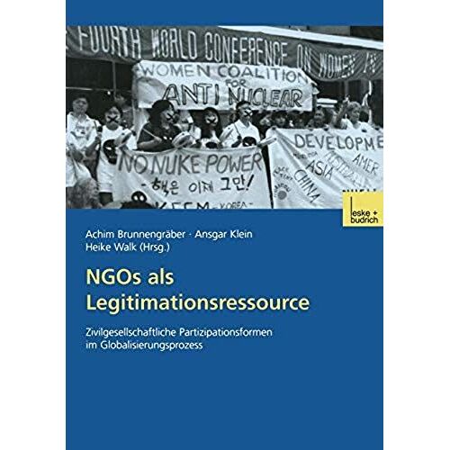 Ngos Als Legitimationsressource