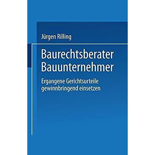 Baurechtsberater Bauunternehmer
