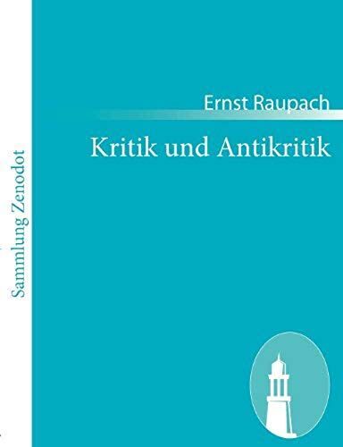 Kritik Und Antikritik