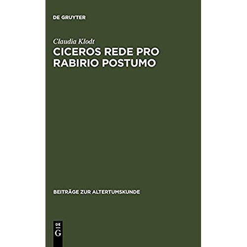 Ciceros Rede Pro Rabirio Postumo