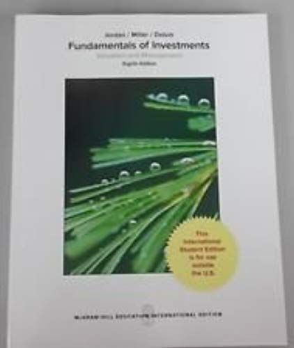 Fundamentals Of Investments: Valuation And Management