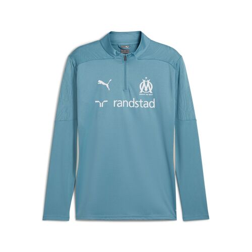 Puma Olympique De Marseille Quarter-Zip Training Top Men, Sport, Bold Bleu/Putty, Xxl