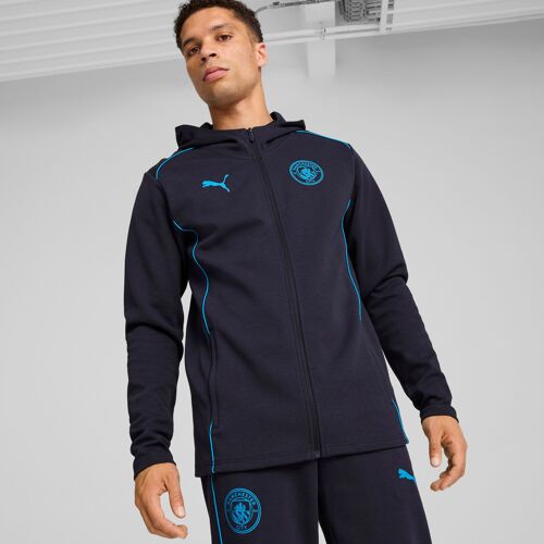Puma Hoodie Casuals Manchester City, Vêtements, Navy/Magic Bleu, M