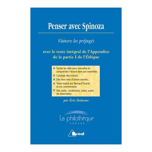 Penser Avec Spinoza