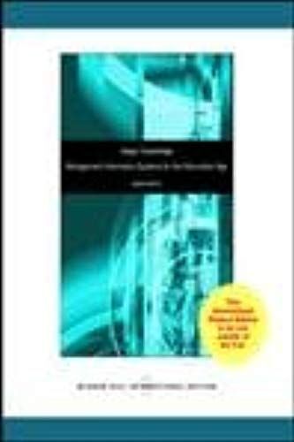 Management Information Systems For The Information Age