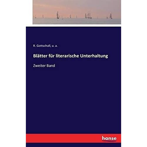 Blätter Für Literarische Unterhaltung