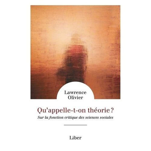Qu'appelle-T-On Théorie ? - Sur La Fonction Critique Des Sciences Sociales