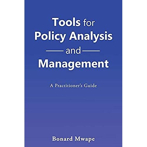 Tools For Policy Analysis And Management