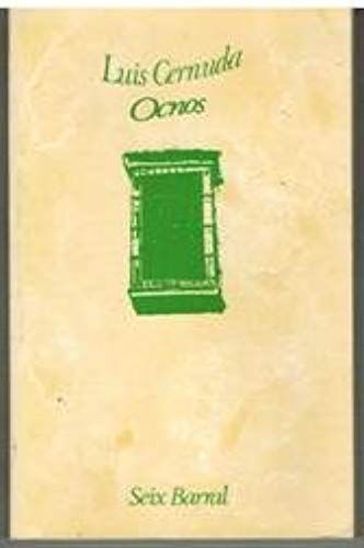 Ocnos (Biblioteca Breve De Bolsillo : Serie Mayor ; 37) (Spanish Edition)
