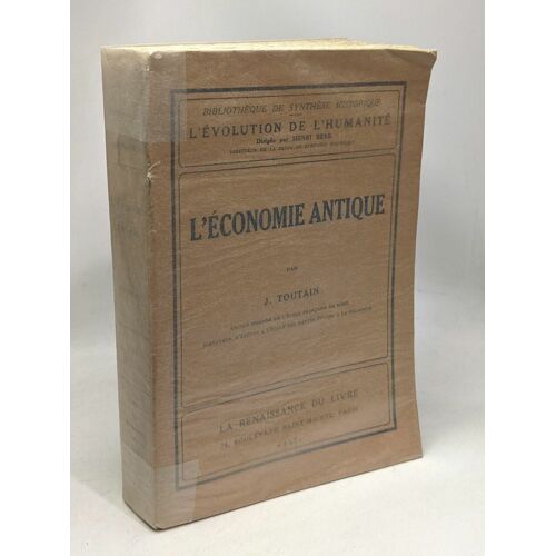 L'économie Antique - L'évolution De L'humanité - Synthèse Collective