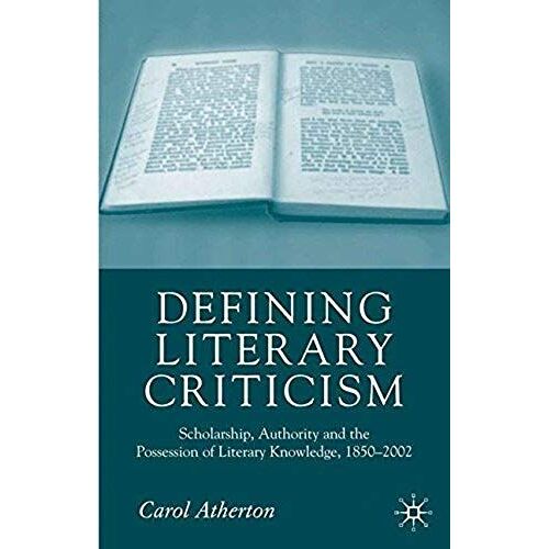 Defining Literary Criticism