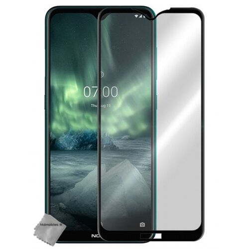 Film de protection verre trempe incurve integral pour Nokia 6.2 - NOIR