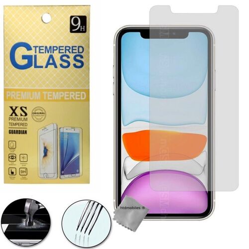 Film de protection vitre verre trempe transparent pour Apple iPhone 11