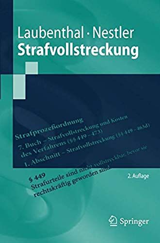 Strafvollstreckung