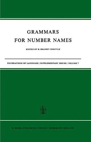 Grammars For Number Names