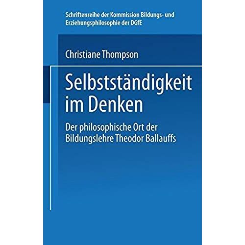 Selbständigkeit Im Denken